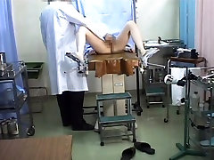 Asian sweetheart has her pussy and tits examined