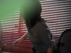 Voyeur cam spotted a cool Asian masturbating all alone