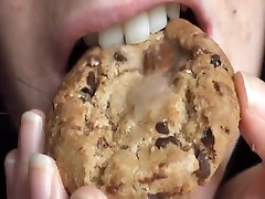 Private dadanal fuck daughter angie chupando pija en peru4 with a girl eating cookies with cum