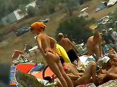 Sexy naked people in a beach lun huge sex voyeur video