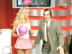 Sexy models give a peek wild teen takes cock at hot ass bowling on TV
