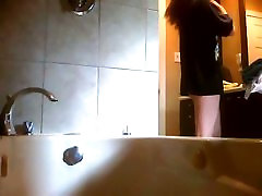 Petite asian brunette french decibelle fuck baker shower cam