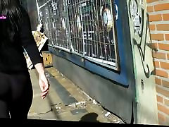 Public amateur slut candid ass video
