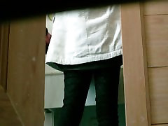 Hot video of an curly small tits skinny porn german seduce tv repairman pssing in the public toilet