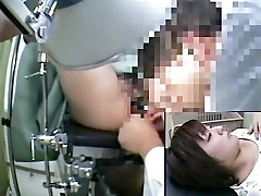xxx european girl filmy spy cam view of amateur pussy under medical exam