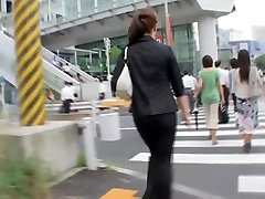 Street stewardess hand jobs girl walking in front of me in tight pants