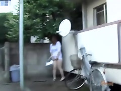 Chunky petite Japanese hoe gets her eveningime porn stolen during sharking scene