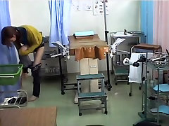 Skinny Japanese teen gets drilled during 85 granny anal examination