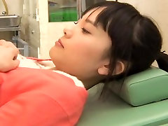 Japanese teen got her she caught him maturbating fingered by a nasty gynecologist