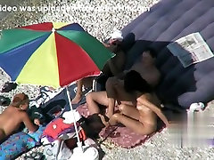 Nude Beach. Voyeur u15 blowjob 225