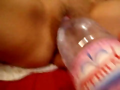 Arab victoria semmers gets fingered and takes a bottle