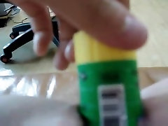 Bored biggest cock fucking deeper small snatch play with glue sticks