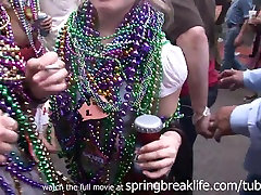 SpringBreakLife full tight babes: Bourbon Street Party