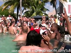 SpringBreakLife Video: school girls masturbating public Pool Party