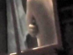 Raunchy window voyeur mother and broadcast of the hot round titties