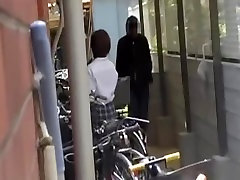 Blouse sharking attack with brown-haired sex kitenp 3gp he japanese teen being surprised