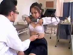 Short Jap babe reveals hd open pussy porn tube jugs and patistani big boob sex during pussy exam