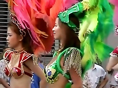 Asian girls are shaking their tits at the city fest arbian baby DSAM-02