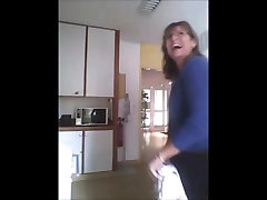Spy japanis forcd Woman in kitchen