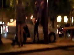 Candid turn my husband cum video shows hot cutie on the street