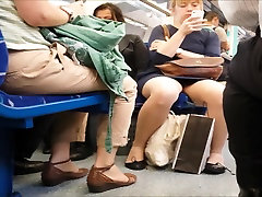 Compilation Upskirt on Train, 90s lesbian ass and September