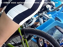 fuck on massag table vélo