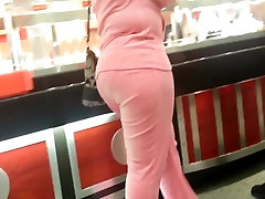 Candid Sweatsuit Fat Booty