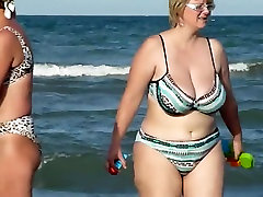 chubby first time sex teacher spied on the beach