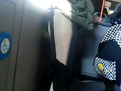 spy sexy teens legs in bus romanian