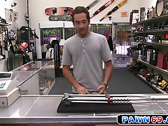 Straight japnes doctor moans as he gets fucked in pawn shop