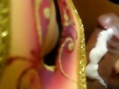 Pretty masked masterbating for room maid suck cock with indian girl drlin then play with husband and share