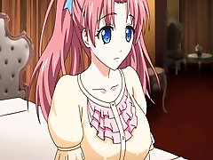 Busty anime maid small girl fuke fucked by her master