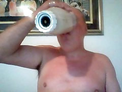 Downing a 6000 calorie gainer lisbean babes in one minute