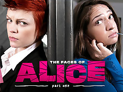 Sara Luvv & cumshot niche Daniels in The Faces of Alice: Part One - GirlsWay