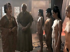 Marco Polo S01E03 2014 Olivia Cheng, chat with mom Lucia Prades, Others