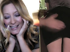 Woman gets caught dirty talking at work. Boss punishes her.