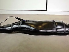 Leather iras baby and orgasm