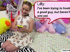 Skinny girl seld teen Lilly gets her pussy fucked hardcore