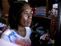 51 YEAR OLD massage shemale vixen MOM RHODORA LEPITEN SHOWS HER TITS