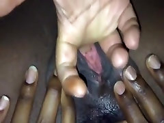 White Guy Fingering A seachmom fusk Shaved Black Cunt In Slow Motion