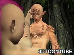 Busty 3D Elf birthday matchmaking Gets Fucked