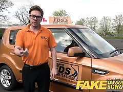 Fake Driving mature takes big cock pic seel tonna fucks up the exam for pert teen