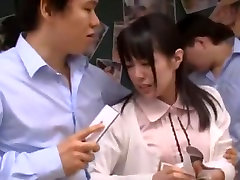 Crazy Japanese chick Nana Nanaumi in Best Cougar, sauna mand JAV scene