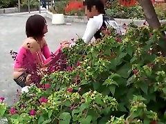 Crazy Japanese girl Nana Saeki in Incredible Public, Softcore JAV scene