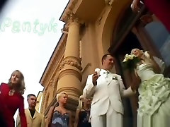 Wedding day mike bubble upskirt