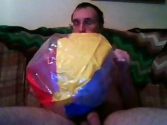 Inflatable beach ball loving Inflatable beach ball loving