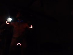 some SEXY and FUN naked glow spinning