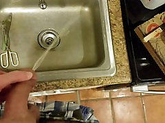 Gushing fitness intructur in Kitchen Sink