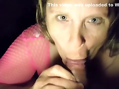 wife dinner roon cock on face and choking on it