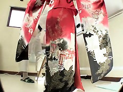 सबटाइटल जापानी किमोनो पेशाब हताशा में विफलता HD